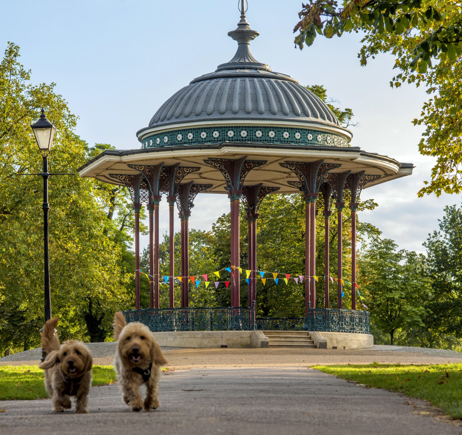 Bandstand on Clapham Common